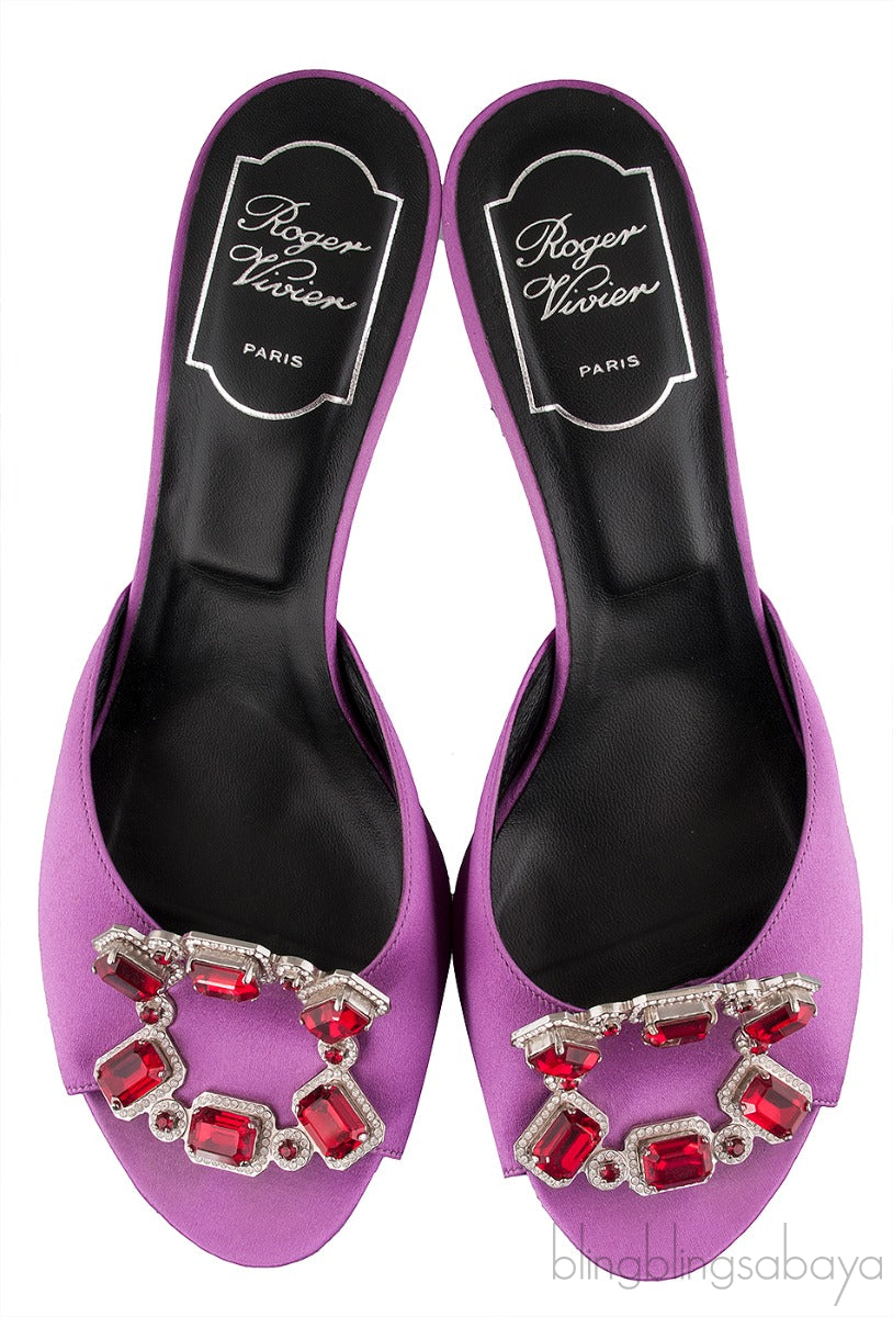 Sin Crown Jewel Purple Mule