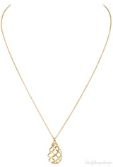 Spiral Pendant Necklace