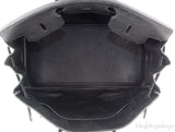 Birkin 35 Black Togo GHW