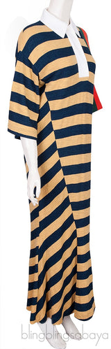 Stripes Rugby Shirt Dress
