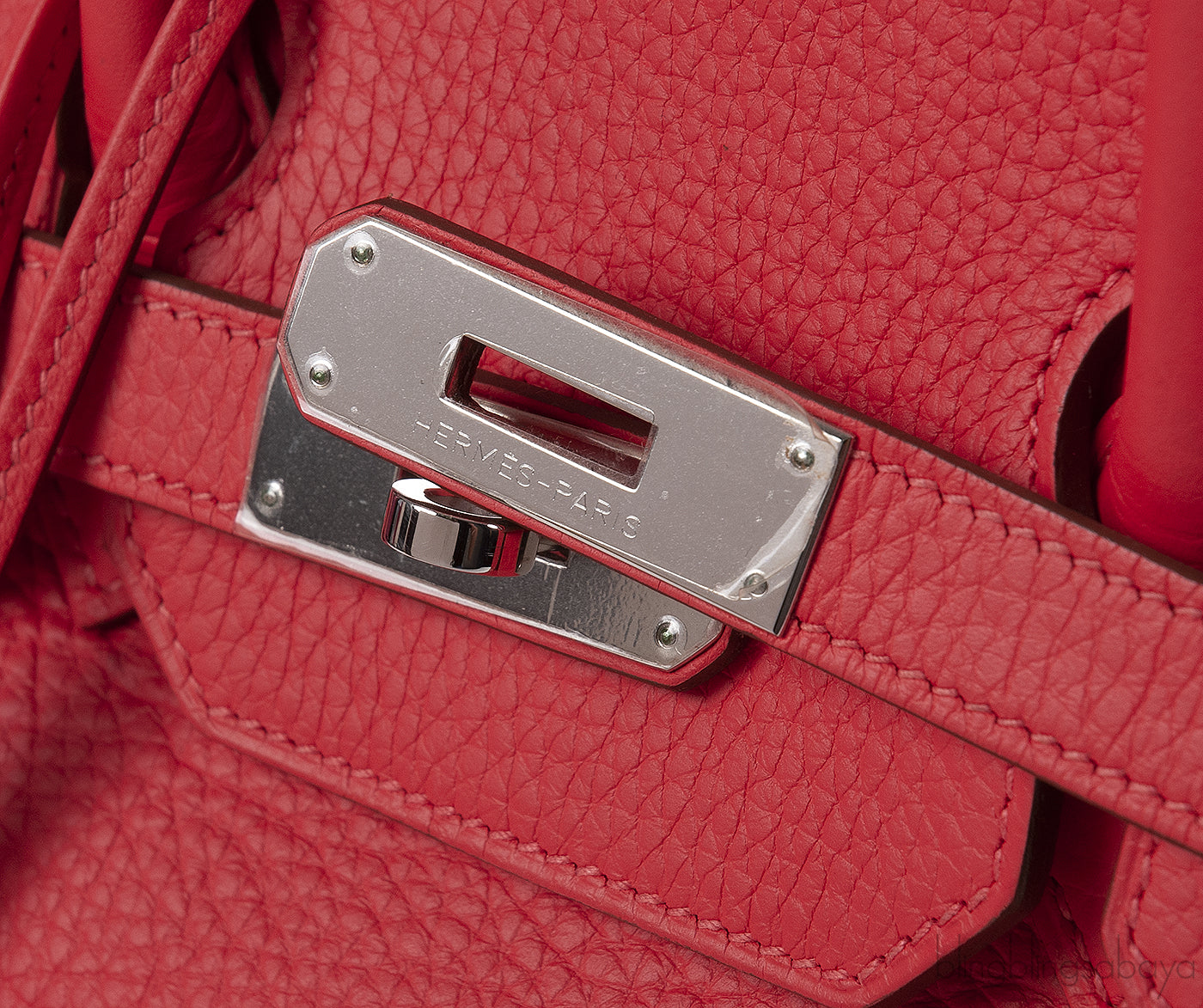 Hermes Birkin 35 Bougainvillea Taurillon Clem PHW
