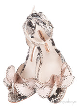 Python Slingback Heels