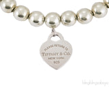 Return To Tiffany Silver Bead Bracelet