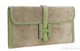 Jige Elan Clutch Suede / Lizard