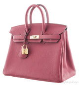 Birkin 25 Rouge Grenat GHW