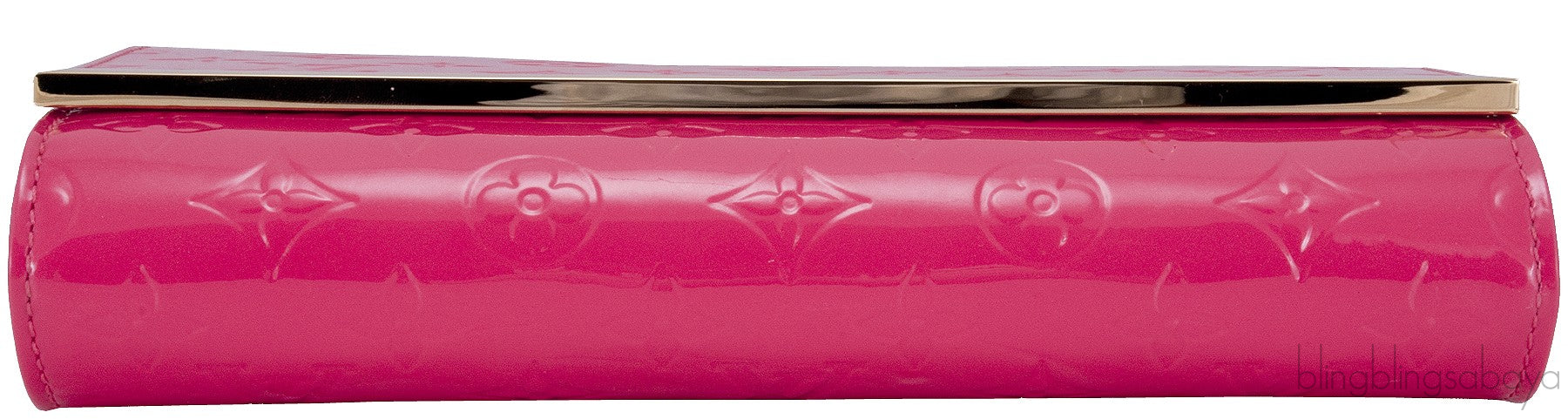 Ana Vernis Pochette Chain Clutch Bag