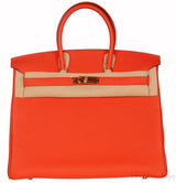 Birkin 35 Capucine Togo GHW