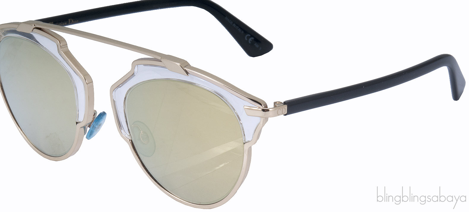 Dior So Real Gold Sunglasses