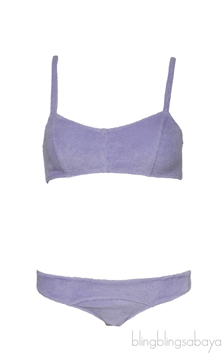 Lilac Stretch Bikini & Top