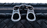 Nero Intrecciato Nappa Croco Duffle