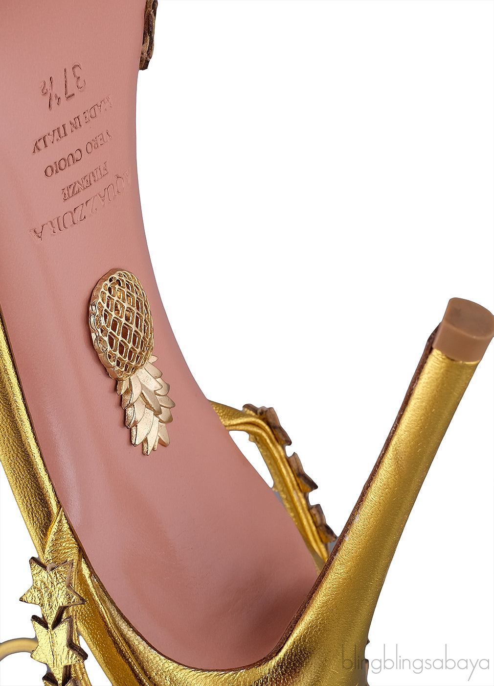 Gold Starlight 105 Sandals