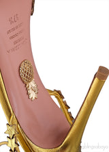 Gold Starlight 105 Sandals
