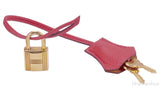 Birkin 35 Bicolor Rose Jaipur/Orange