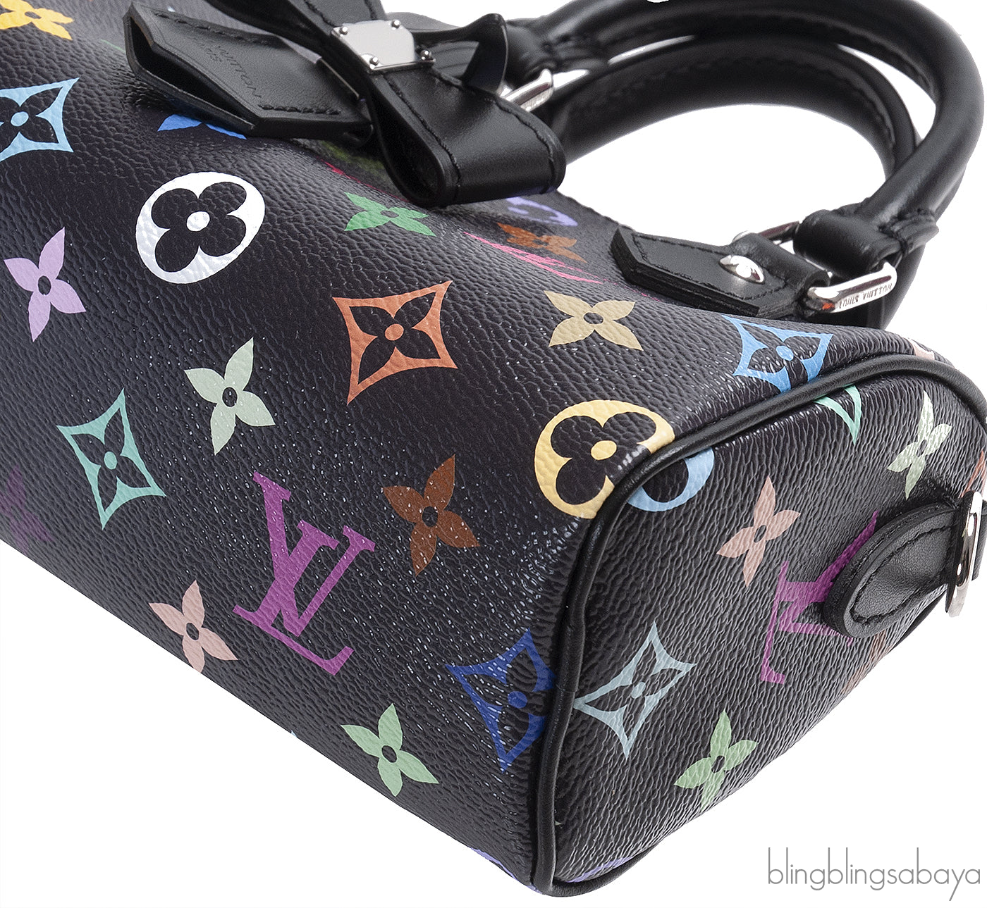 Louis Vuitton LV x TM Nano Monogram Speedy Black