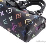 Louis Vuitton LV x TM Nano Monogram Speedy Black