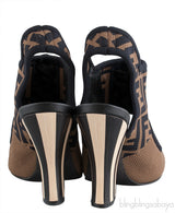 FF Logo Stretch Sandals