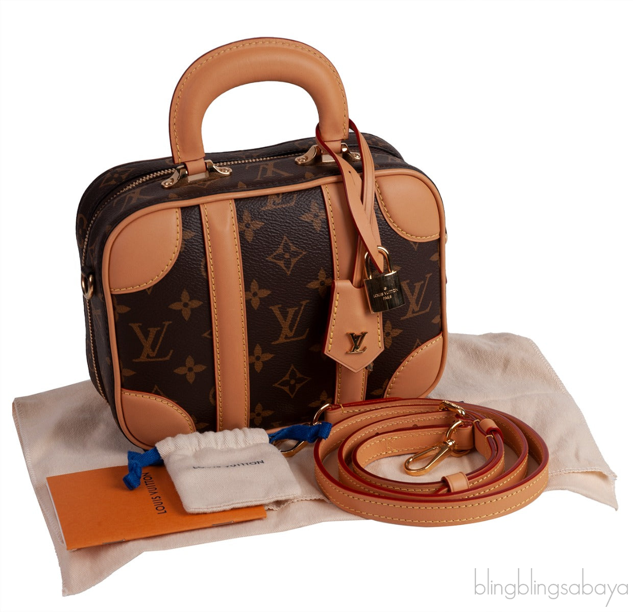 Louis Vuitton BB Mini Luggage Monogram Shoulder Bag