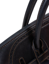 Hermès Birkin 35 Ghillies Noir Veau Evercolor Denim Fonce
