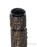 Fendi FF Brown Monogram Boots