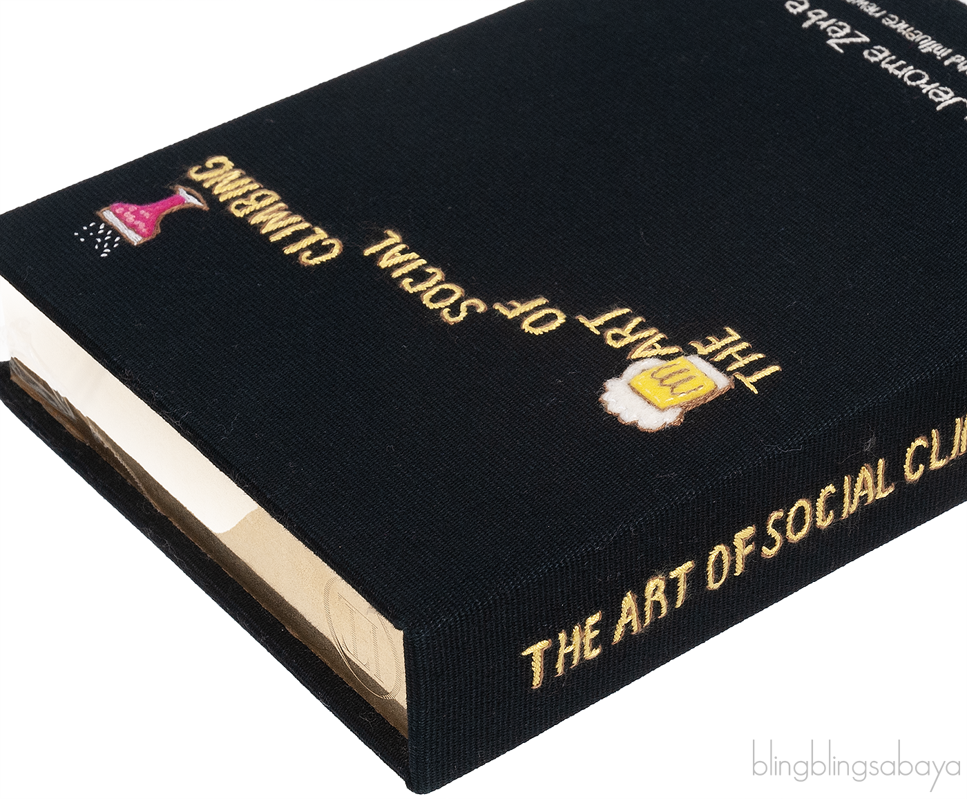 The Art of Social Climbing Book Clutch
