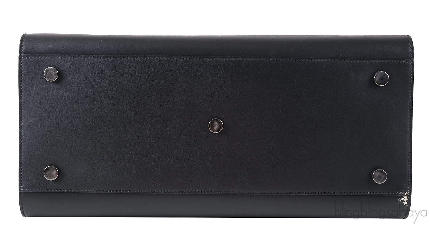So Black Small Tenax Sac de Jour Tote Bag