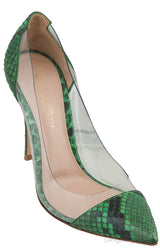 Green Python Plexi Pumps