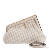 White Small First Clutch Bag