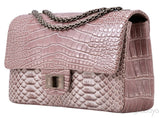 2.55 Reissue Alligator Nude Flap Bag