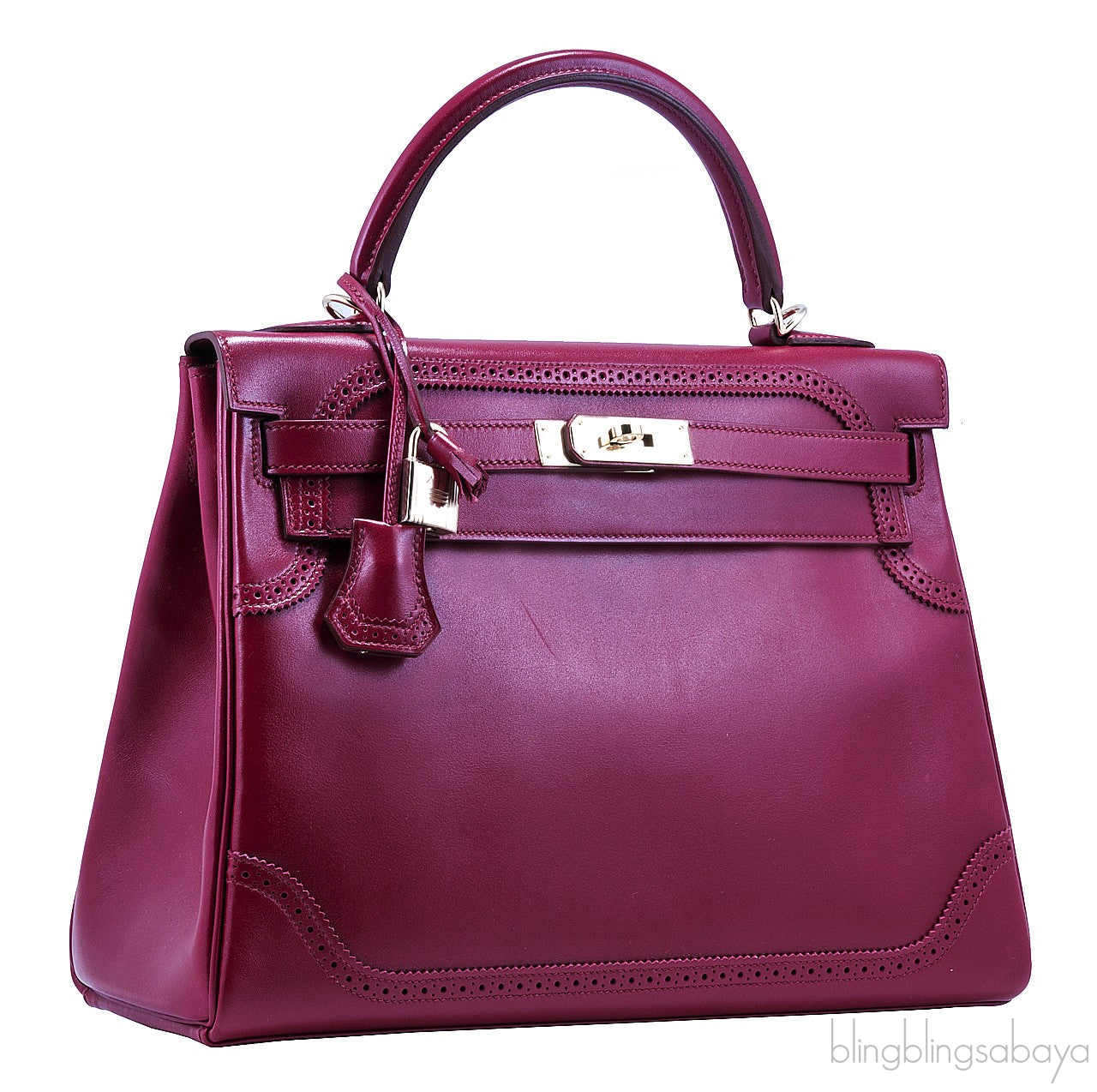 Kelly 32 Ghillies Rubis Tadelakt
