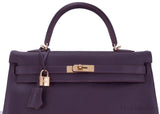 Kelly 35 Raisin Togo Retourne GHW