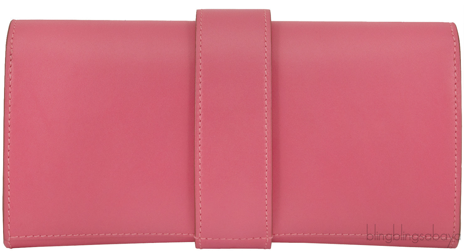 Medor Rose Lipstick Pink Clutch