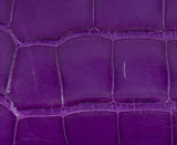 Chanel Purple Crocodile Phone Chain Pouch