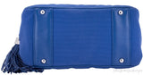 CC Denim Quilted Tassel Handbag
