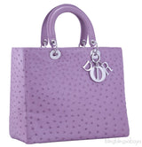 Lady Dior Lilac Ostrich