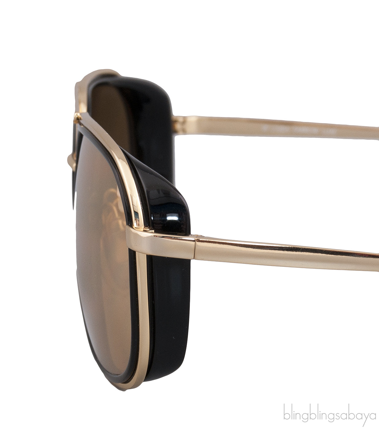 Linda Farrow D-Frame 236 Aviator Sunglasses