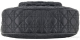 Charming Lock Black Satin Bag