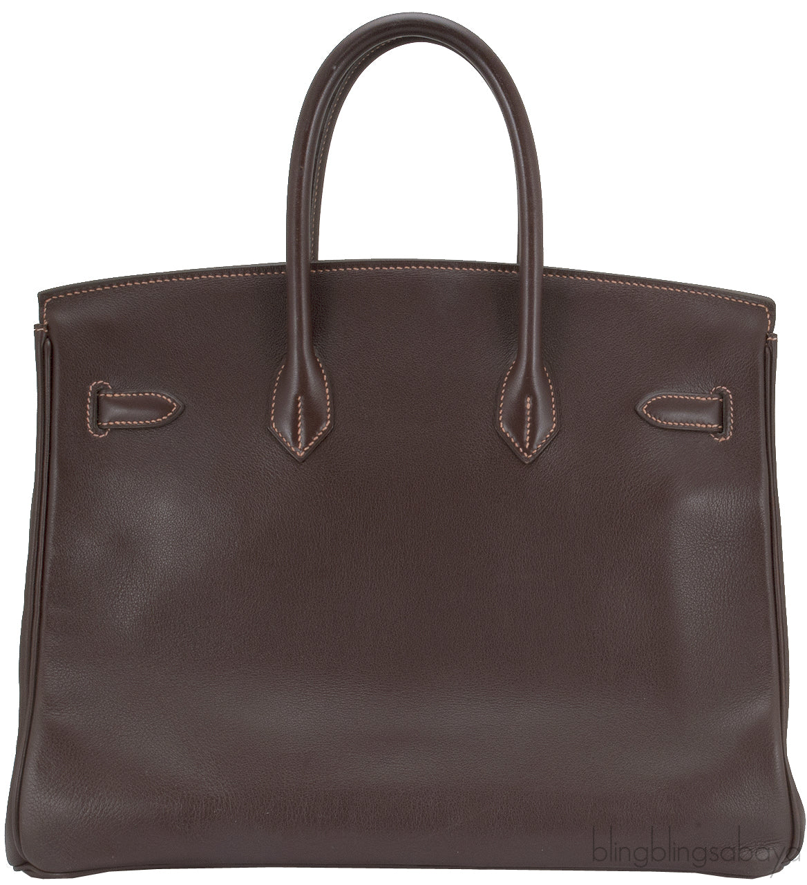 Birkin 35 Veau Gulliver Havane GHW*