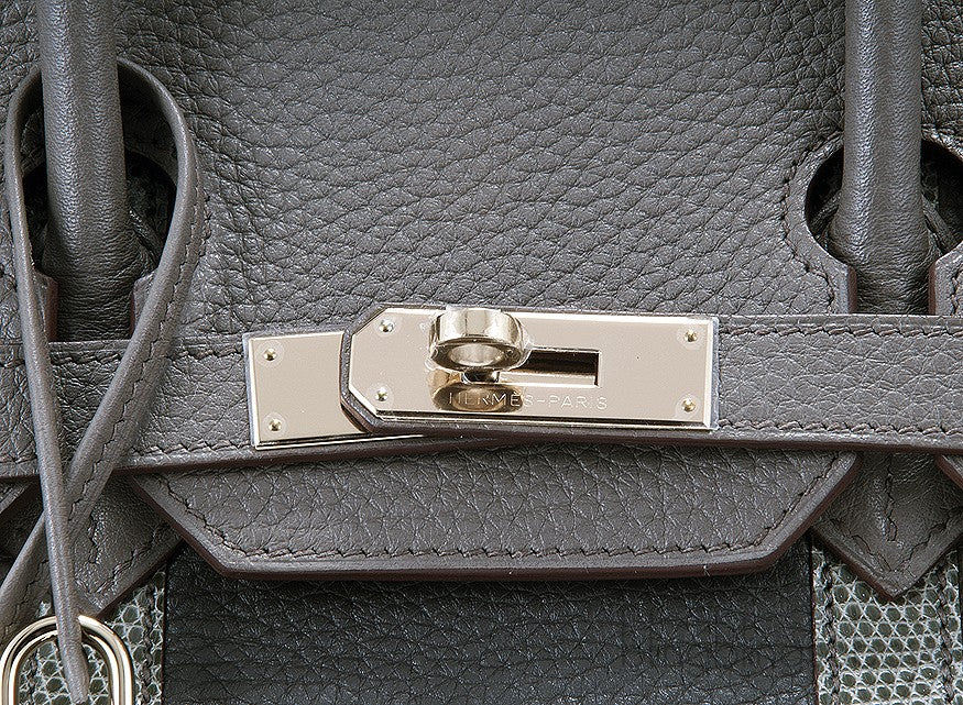 Birkin 35 Club Tri-Color Etain