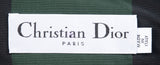 Dior Black & Green Plaid Polyester Rain Jacket