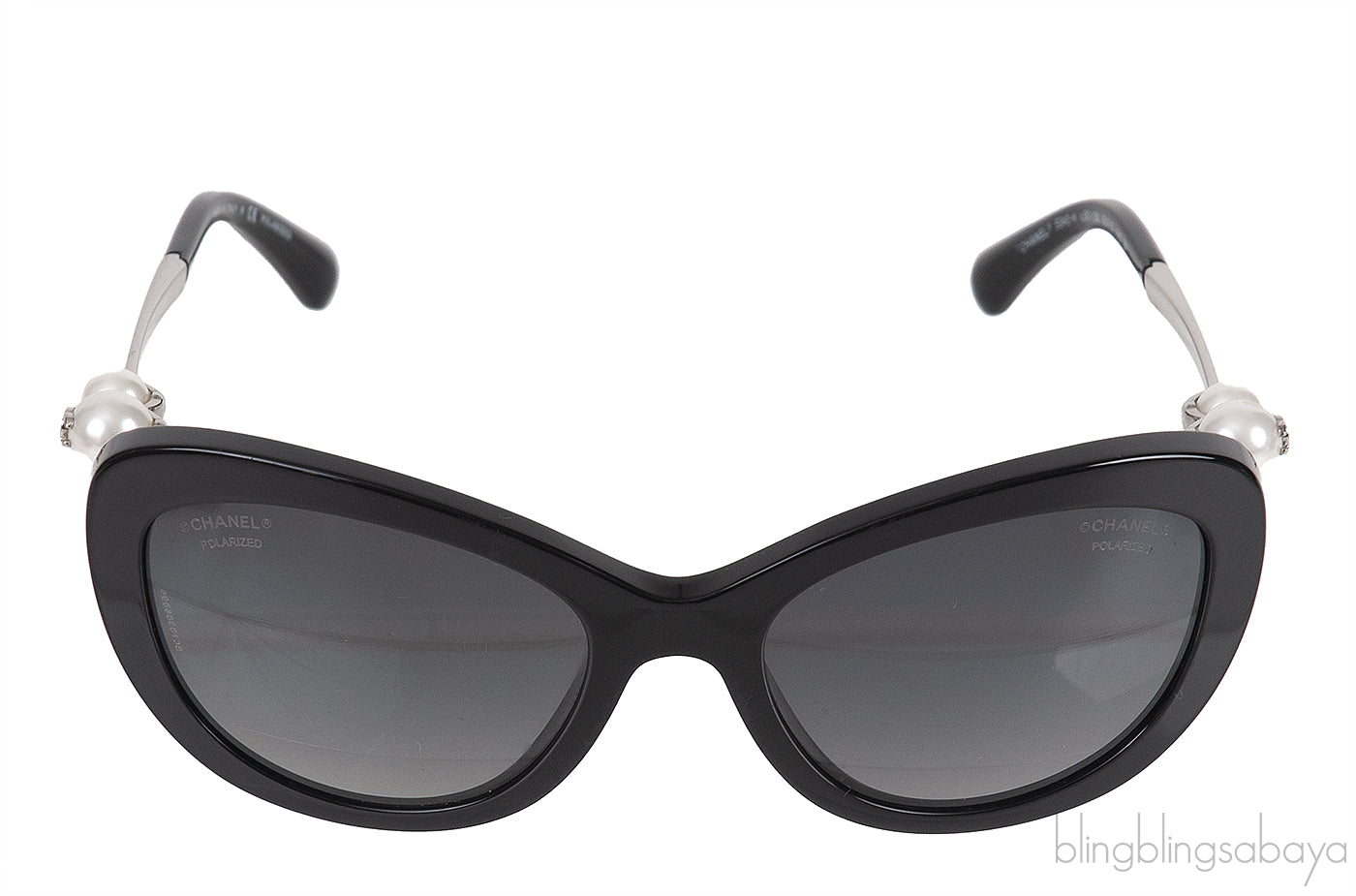 5340 H Black Frame Pearl Sunglasses