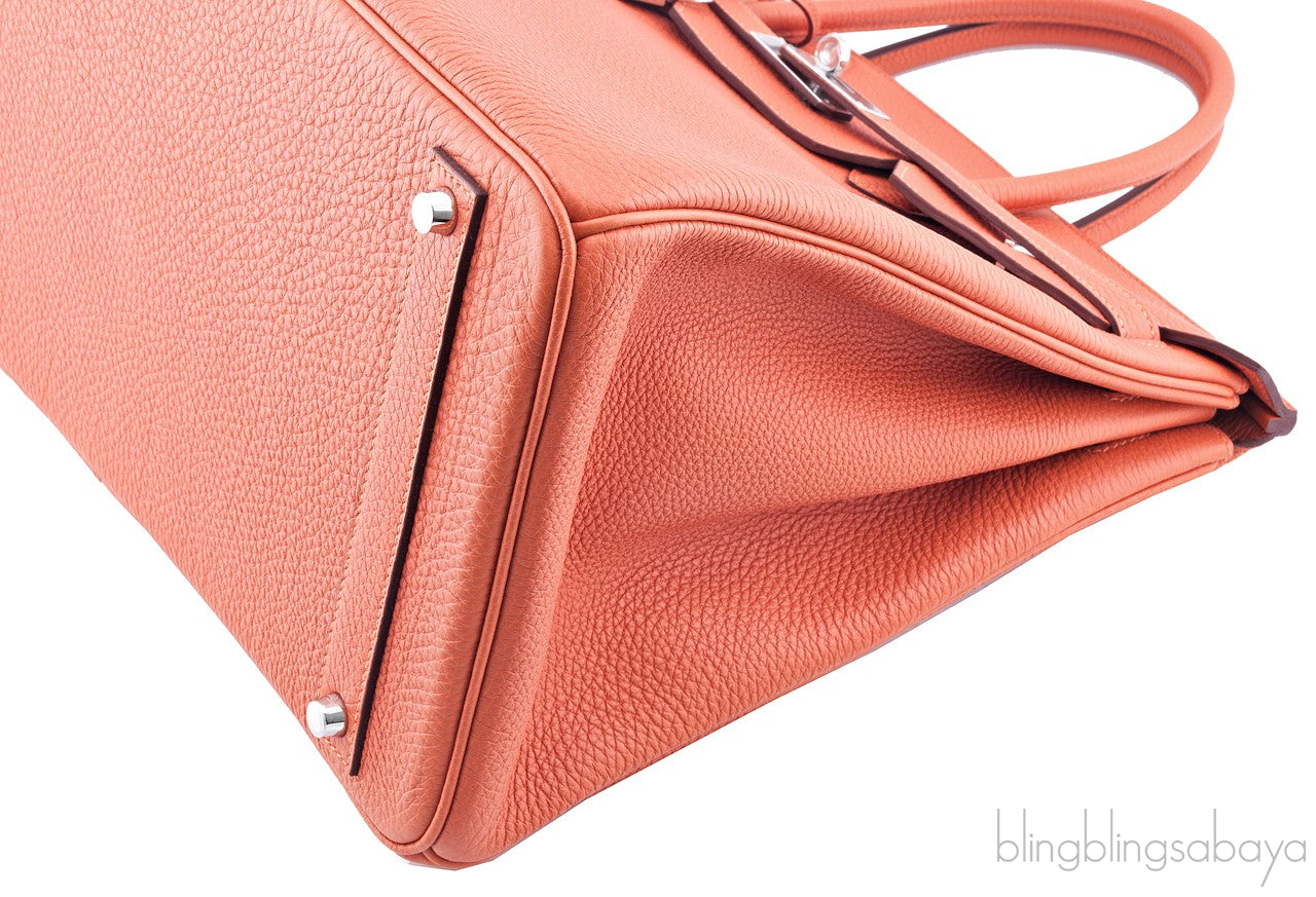 Birkin 40 Orange Togo