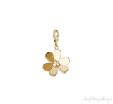 Gold & Diamond Charm Bracelet