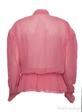 Coral Pink Peplum