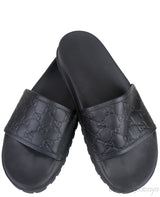 Pursuit Track Leather Slides