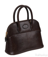 Hermes Bolide Micro 16 Brown Lizard GHW