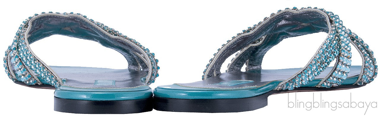 Crystal Embellished Flats