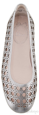 Laser Cut Cannage Girls Flat