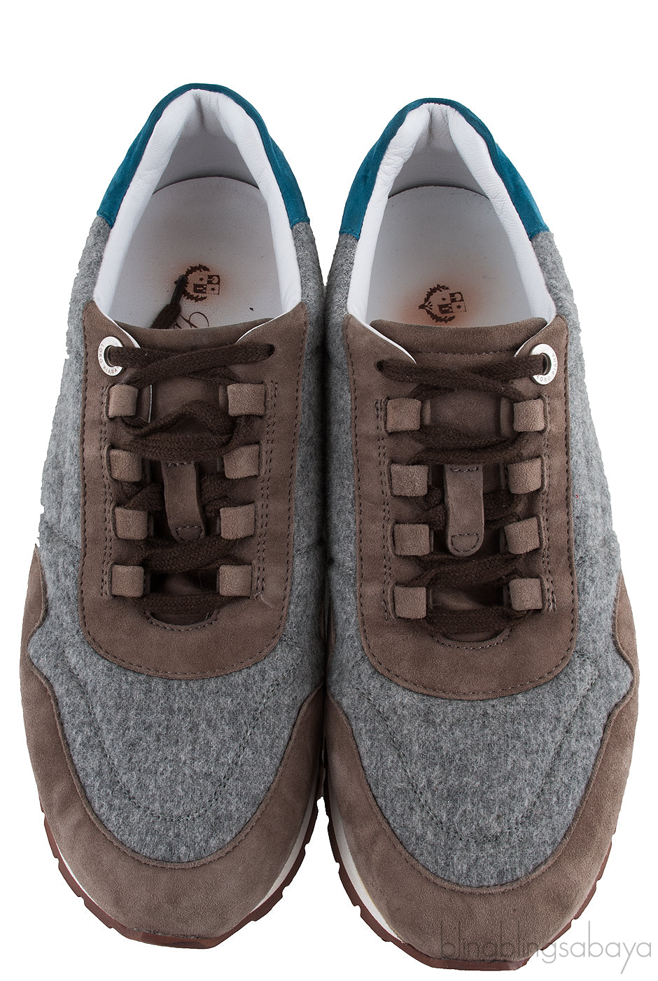 My Wind Cashmere & Suede Sneaker