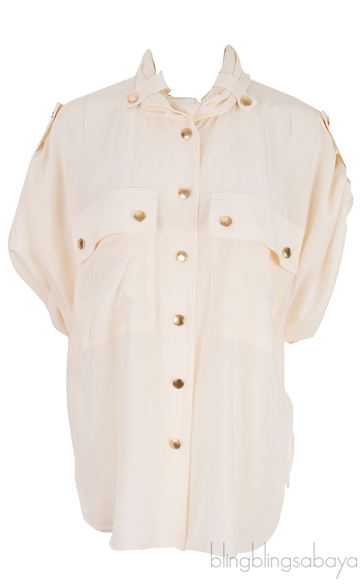 Chest Pocket Blouse