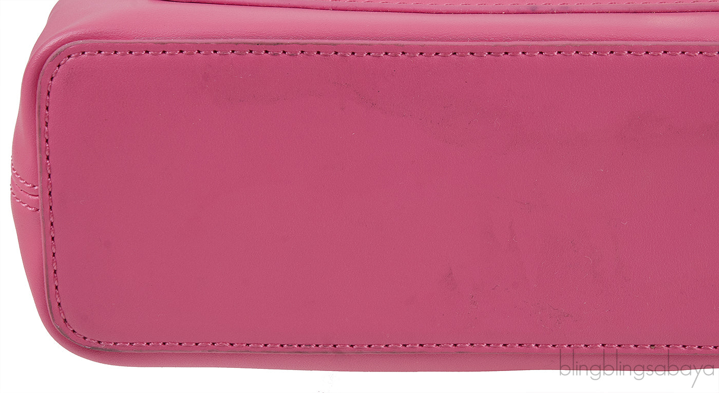 Pink Flap Shoulder Bag